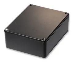 INSTRUMENT ENCLOSURE, ALUM ALLOY, BLACK 1590BBSBK
