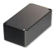 INSTRUMENT ENCLOSURE, ALUM ALLOY, BLACK 1590BSBK