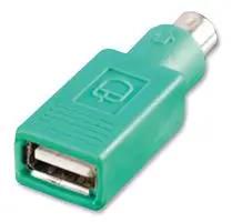 MOUSE ADAPTOR, PS/2 PLUG-USB A JACK, GRN 12.99.1072