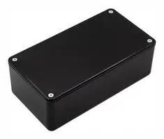 PCB BOX ENCLOSURE, ABS, BLACK BIM2005/15-BLK/BLK