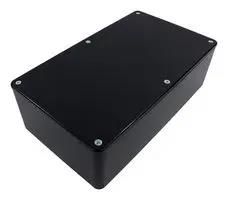 PCB BOX ENCLOSURE, ABS, BLACK BIM2006/16-BLK/BLK