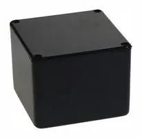 PCB BOX ENCLOSURE, ABS, BLACK BIM2008/18-BLK/BLK