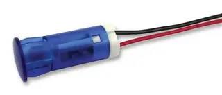 INDICATOR, LED PANEL MNT, 10MM, BLUE QS103XXHB110