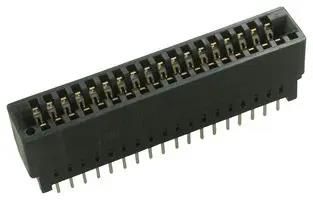 CARD EDGE CONN, DUAL SIDE, 36POS, TH 2-5530843-7