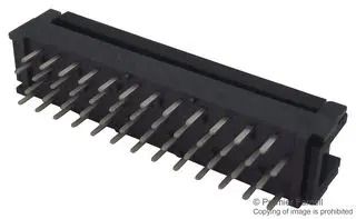CONNECTOR, HEADER, 26POS, 4ROW, 2.54MM 5111595-6