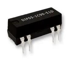 RELAY, REED, DPST-NO, 200V, 0.5A, THT DIP12-2A72-21M