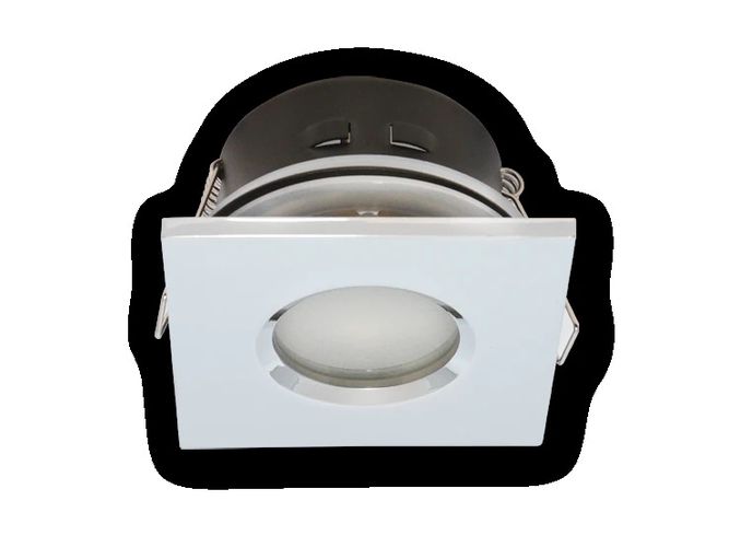 CEILING FITTING waterproof square IP65 chrome PRIME 245381 5901583245381