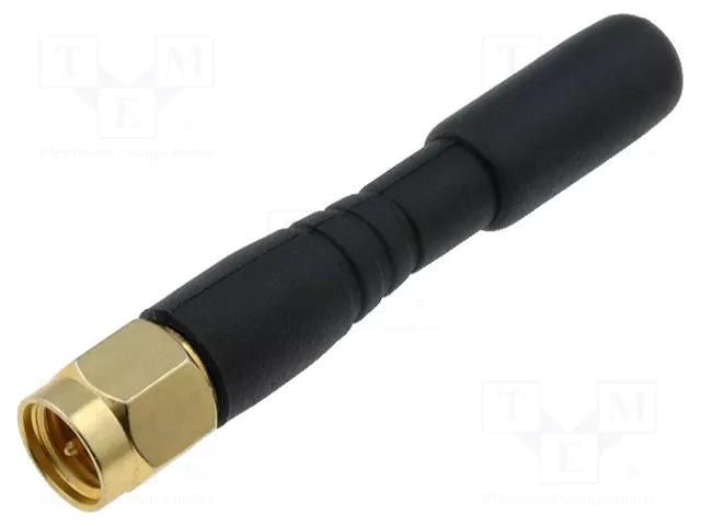 Antenna; GSM; 2dBi; screw; 880÷960MHz,1710÷1880MHz; -40÷85°C; SMA SR PASSIVES GSM-ANT-1