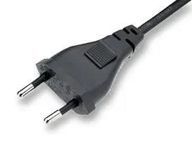 POWER CORD, CEE 7/16-IEC C7, 5.906FT 2158H