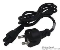 POWER CORD, CEE 7/7 PLUG-IEC C5, 5.906FT VC-1034-21-180