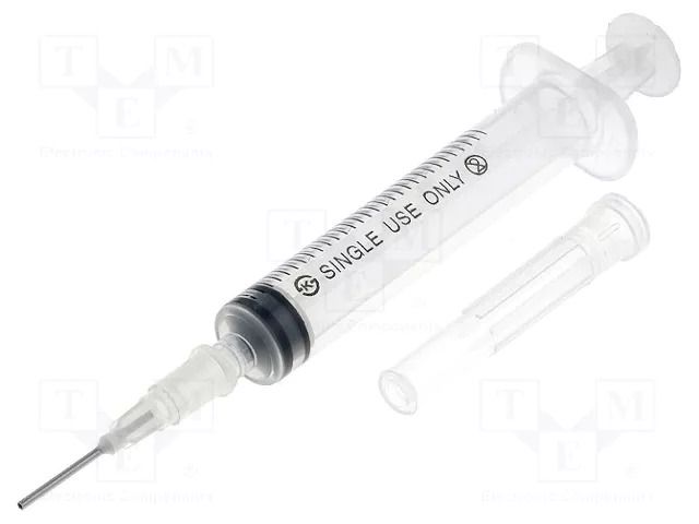 Syringe; 3ml; Luer Lock; Kit: needle; 0.35mm GOLDTOOL GT-182