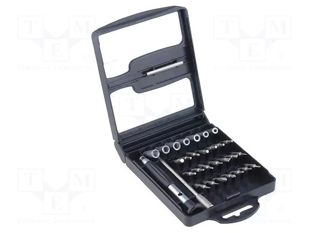 6-angles socket,Phillips,slot,Torx®; bag; 30pcs. GOLDTOOL GT-2130