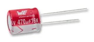 CAP, 270┬╡F, 16V, 20% 870235374005