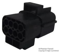 RECTANGULAR POWER HOUSING, SOCKET, CABLE 174984-2