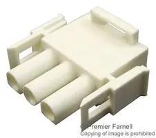 RECTANGULAR POWER HOUSING, PLUG, CABLE 1241809-2