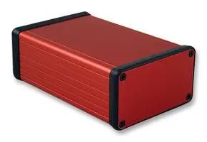 PCB BOX ENCLOSURE, ALUM, RED 1455K1201RD