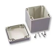 PCB BOX ENCLOSURE, ABS, GREY 1554EEGY