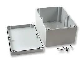PCB BOX ENCLOSURE, ABS, GREY 1554VBGY