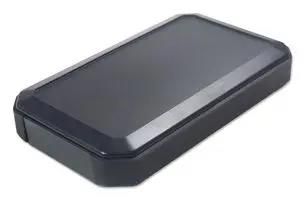 HANDHELD ENCLOSURE, ABS, BLACK WH145-25-N-BB