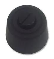 FEET, RIVET, THERMOPLAST, BLACK, 14MM TRFF-001