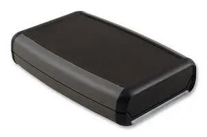 HANDHELD ENCLOSURE, WATERTIGHT, BLK/GREY 1553WBBK
