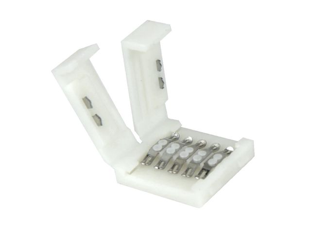 Connector for LED strips CLICK CONNECTOR double 12mm 5-pin RGBW 247736 5901583247736