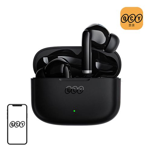 Earphones TWS QCY T19 (black), QCY T19-Black