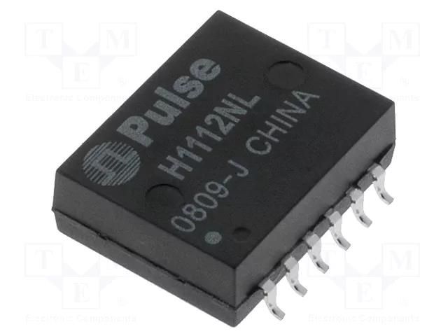 Transformer: Ethernet; SMD; 1.2dB PULSE H1112NL
