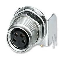 SENSOR CONNECTOR, M8, RCPT, 4P, PANEL 1456158