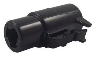 CONN HOUSING, PLUG, 1POS, THERMOPLASTIC DTHD06-1-8S