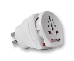 COMBO TRAVEL ADAPTOR, 10A, 250VAC 1.500201