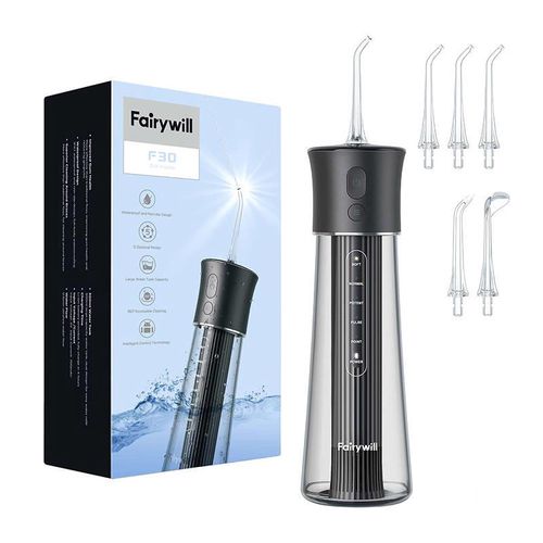 Water Flosser FairyWill F30 (black), FairyWill F30 Black