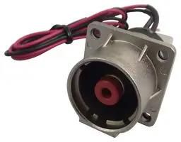 CONNECTOR, RECTNGLR, RCPT, 1POS, PANEL PL00W-301-10D8