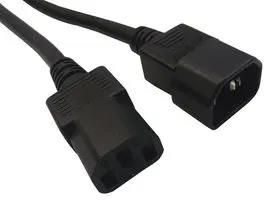 POWER CORD, IEC 60320 C13-C14, 1M GW-151605