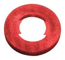 FLAT WASHER, PE, 3.2MM, 7MM, RED 003.09.032