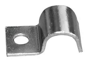 HALF CABLE CLAMP, STEEL, NATURAL, 8MM 014.42.381