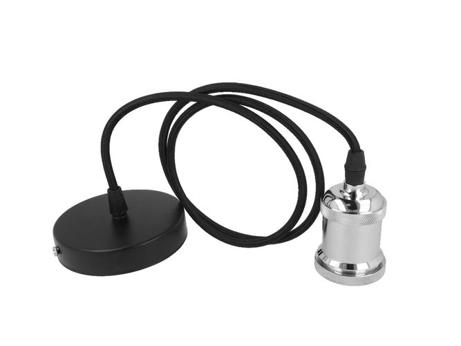 LED line Suspended luminaire 1xE27 aluminum chrome 249846 5901583249846
