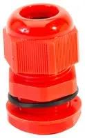 CABLE GLAND, NYLON 6.6, 6MM-12MM, RED NGM20S-RED