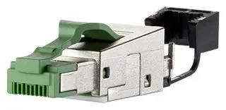 CONNECTOR, RJ45, PLUG, 4P4C, CAT5 130E405032PE