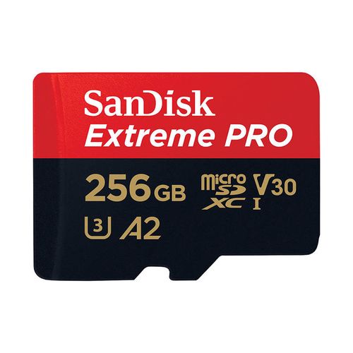 Memory card SANDISK EXTREME PRO microSDXC 256GB 200/140 MB/s UHS-I U3 (SDSQXCD-256G-GN6MA), SanDisk SDSQXCD-256G-GN6MA