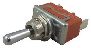 TOGGLE SWITCH, SPDT, 15A, 250VAC T115G-AF