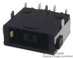 DC POWER JACK, 10.7A, 25VDC, YELLOW 1-2129458-1