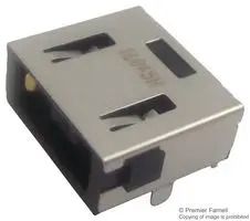 DC POWER JACK, 10.7A, 25VDC, BLACK 1-2129458-2