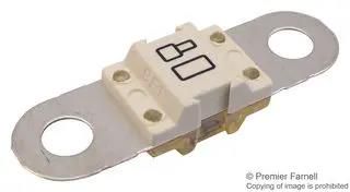 BOLT-ON FUSE, SLOW BLOW, 80A, 32V 153.5631.5801