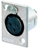 SOCKET, XLR, PANEL, 5POLE NC5FP-1