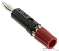 ADAPTER, BINDING POST-BANANA PLUG, RED 2894-2