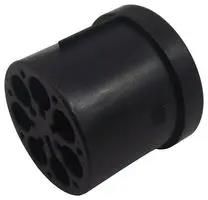 SOCKET DUST CAP, 5POS, GF PBT 2213588-1
