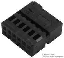 CONN HOUSING, RCPT, 2.54MM 1394048-1