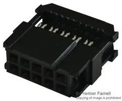 CONNECTOR, RCPT, 10POS, 2ROW, 2.54MM 1658620-1