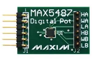 EVALUATION BOARD, DIGITAL POT MAX5487PMB1#